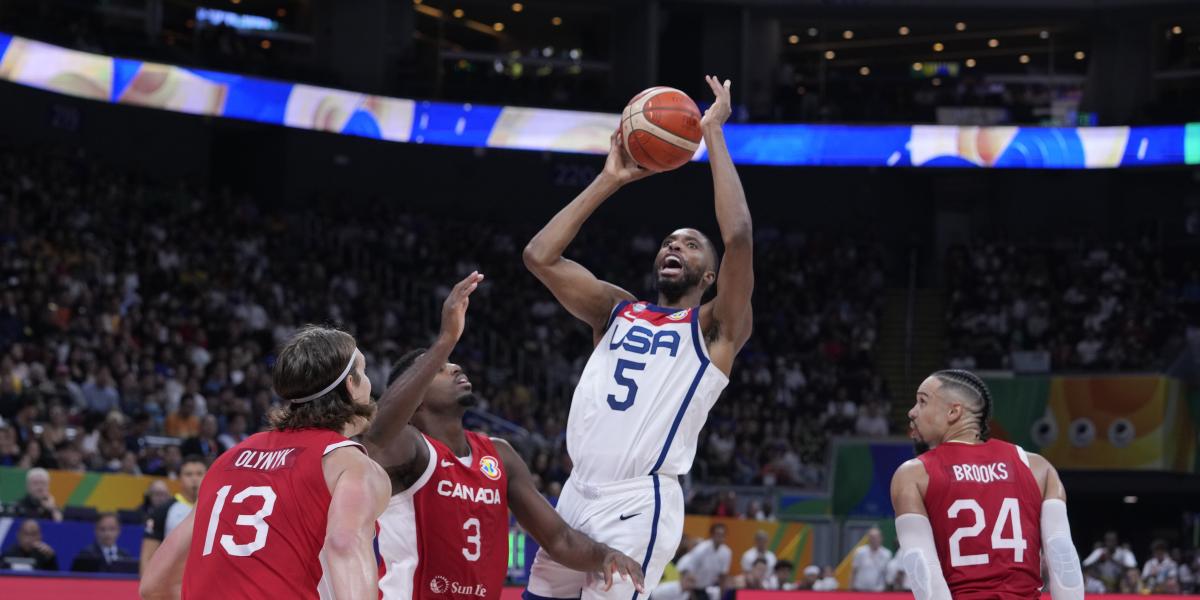 La jugada imposible de ironman de Bridges que forzó la prórroga para Estados Unidos