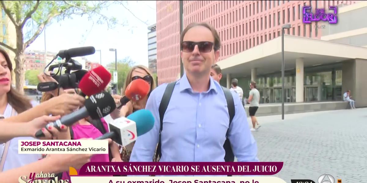 Josep Santacana, sobre la declaración de Arantxa Sánchez Vicario: Sabía que iba a llorar