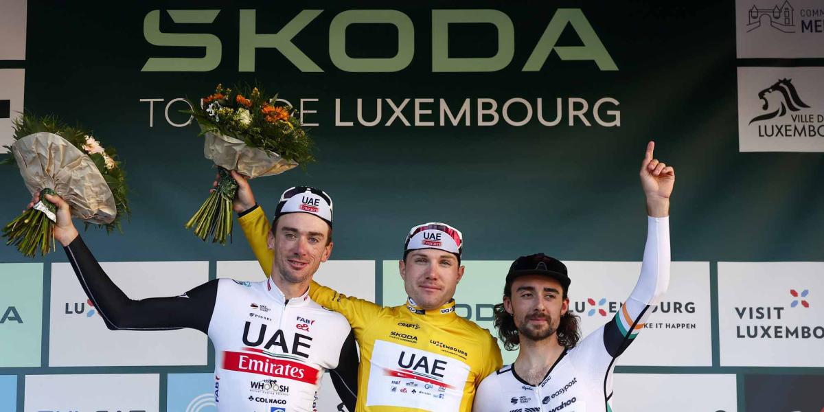 Hirschi, campeón del Tour de Luxemburgo, con Aranburu 2º en la última etapa