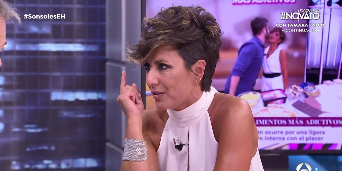 Sonsoles Ónega, irreconocible sin su característico flequillo en El Hormiguero
