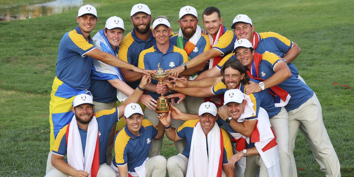 Europa gana la Ryder Cup en Roma con una victoria muy trabajada