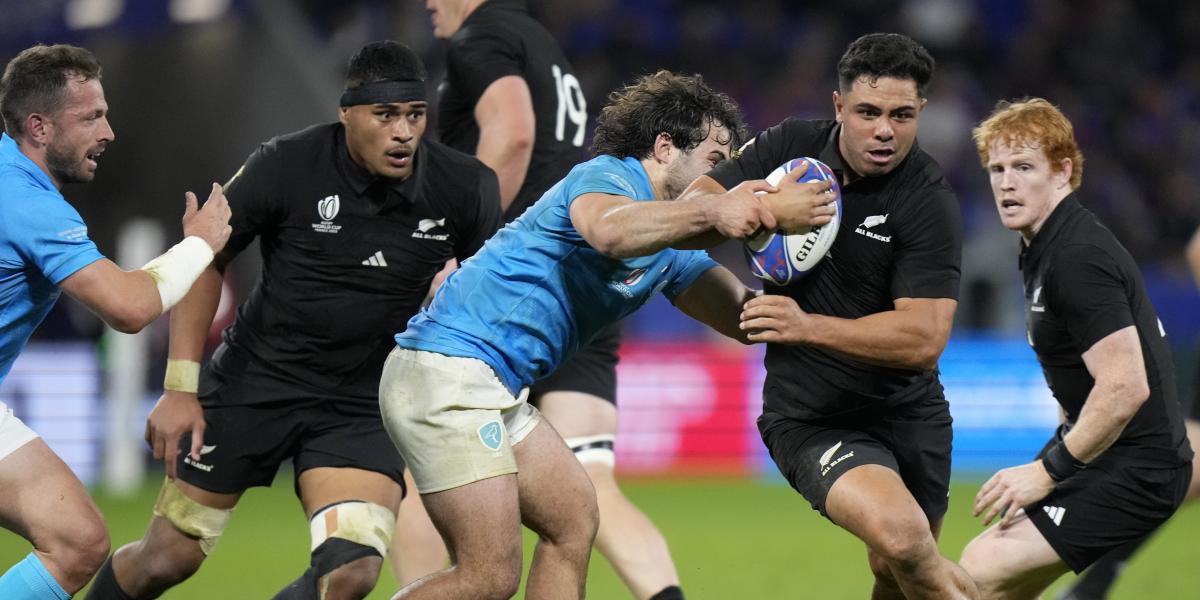 73-0. Nueva Zelanda arrolla a Uruguay