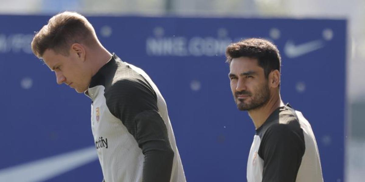 Preocupación en el Barça con Ter Stegen y Gündogan