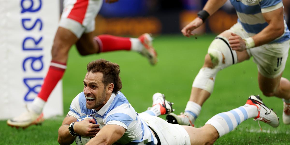 17-29: Argentina desquicia a Gales y se mete en la semis del Mundial de Francia