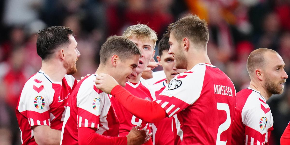 3-1: Dinamarca, con Christensen, da otro paso hacia la Eurocopa