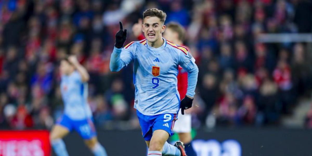 Suspense infinito para validar un gol rocambolesco de Gavi