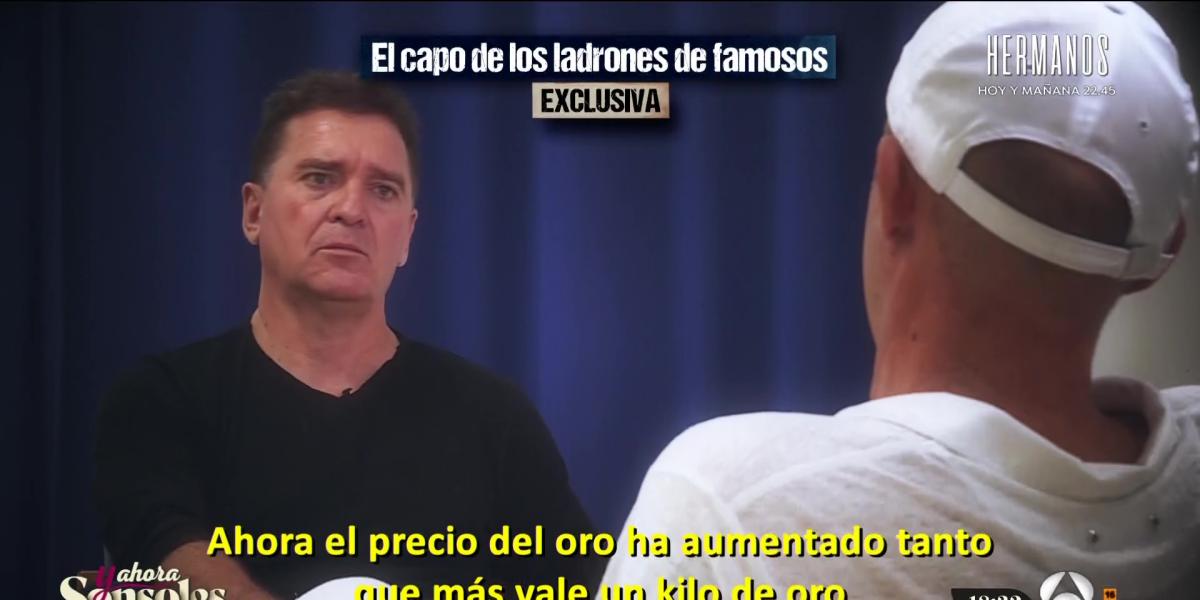 El ladrón que robó en las casas de Cristiano Ronaldo y Benzema rompe su silencio en Y ahora Sonsoles