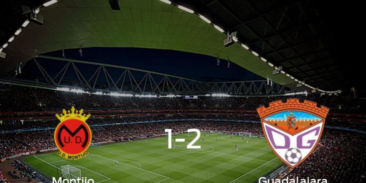 El Guadalajara se lleva la victoria después de derrotar 1-2 al Montijo