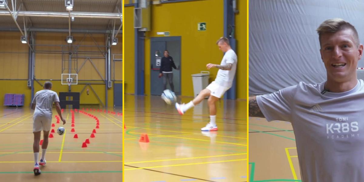 El reto de Kroos que se ha vuelto viral en las redes