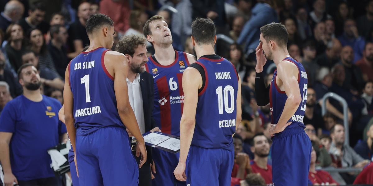 El Barça sigue confiando en Roger Grimau para revertir la situación