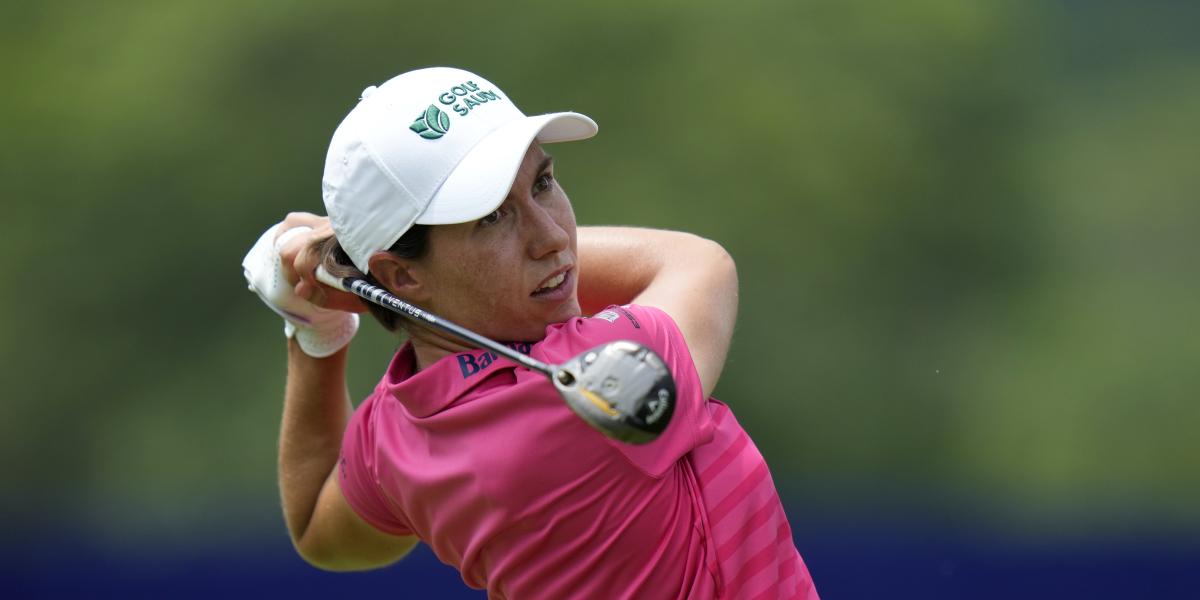 Carlota Ciganda, muy lejos de las líderes Lee y Hataoka en el Tour Championship