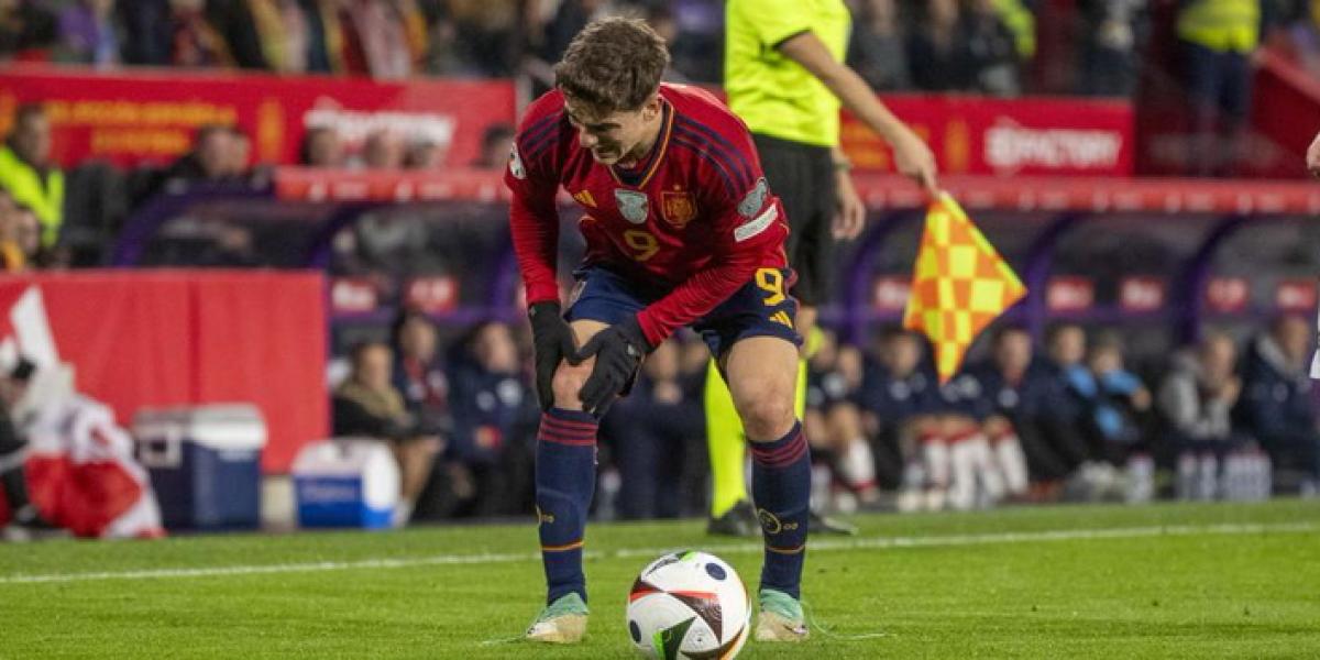 La desesperación de Gavi en el vestuario: No puede ser, ¿por qué a mí?