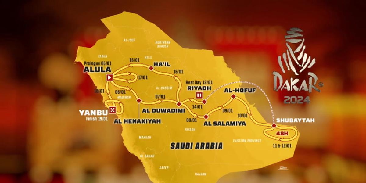Rally Dakar 2024: horario, recorrido y dónde ver por TV