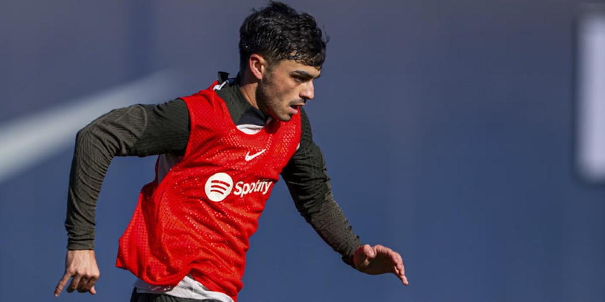 El entrenamiento del Barça sin De Jong ni Cancelo