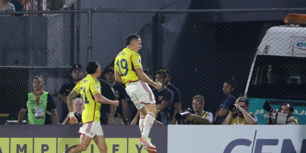 0-1: Santos Borré mantiene a Colombia invicta