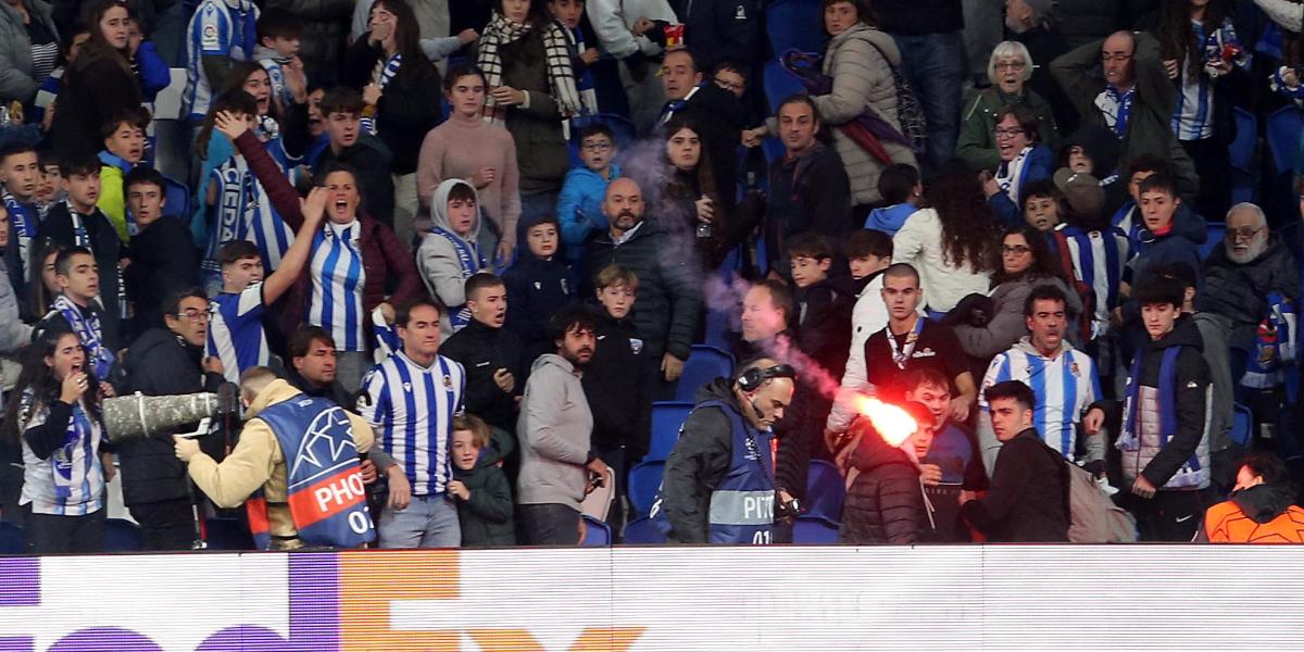 El castigo de la UEFA al Benfica por los incidentes en Anoeta
