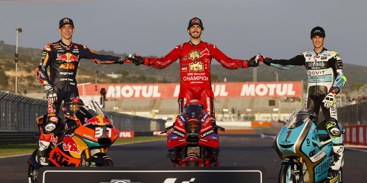 Bagnaia, Acosta y Masiá cierran una temporada de las más disputadas