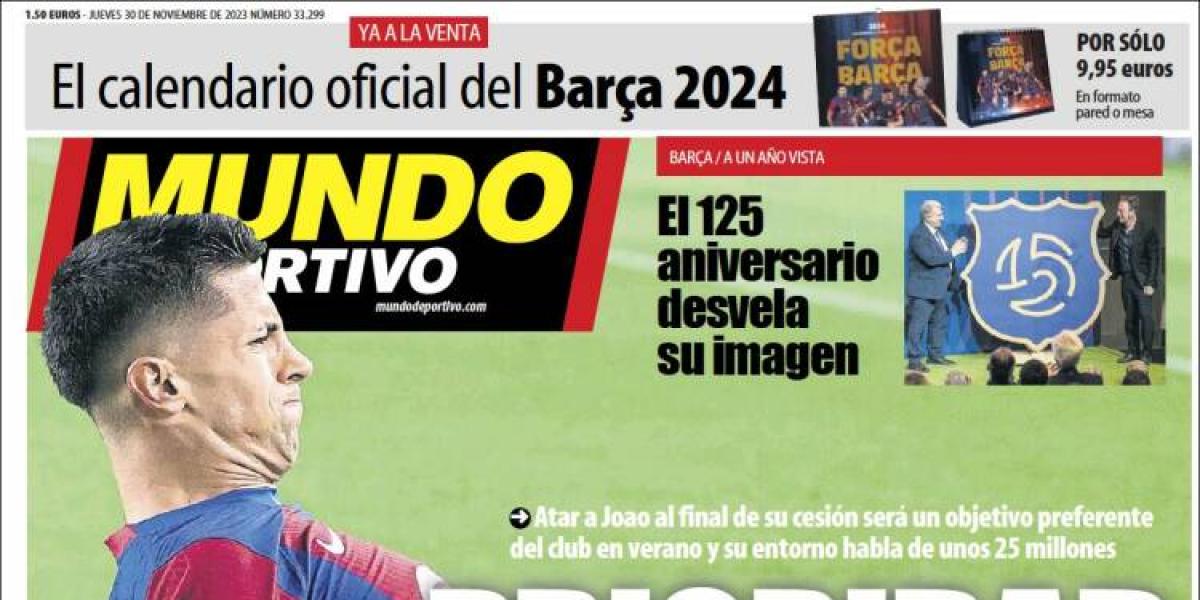 Joao Cancelo y Jude Bellingham, protagonistas de las portadas de hoy