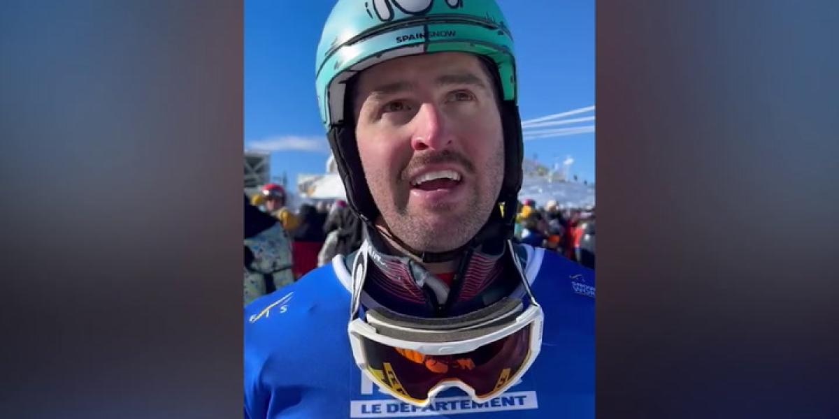 Podio de Lucas Eguibar en la Copa del Mundo SBX de Les Deux Alpes