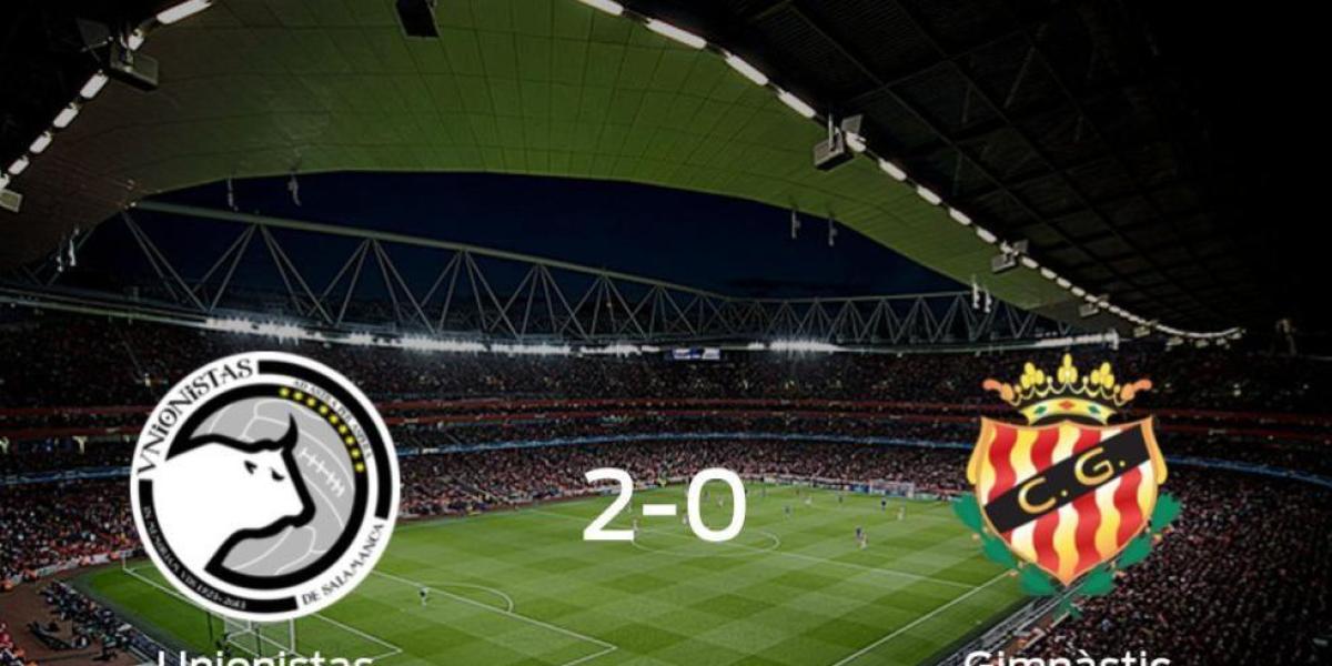 El Unionistas vence en casa al Gimnàstic Tarragona por 2-0