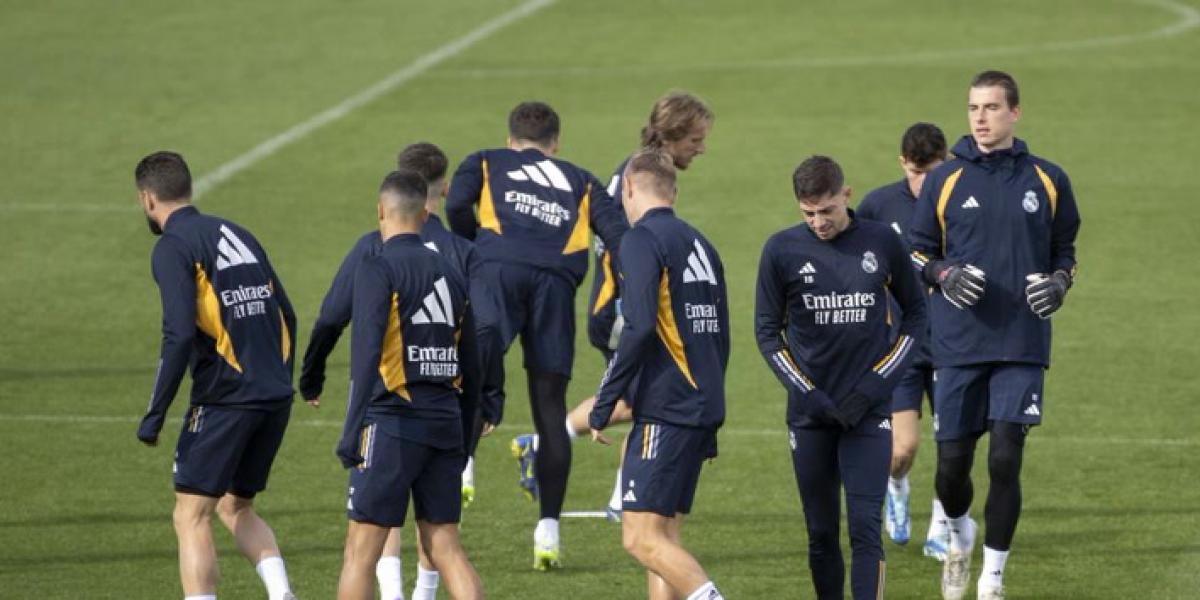 El Real Madrid prepara el partido ante el Betis