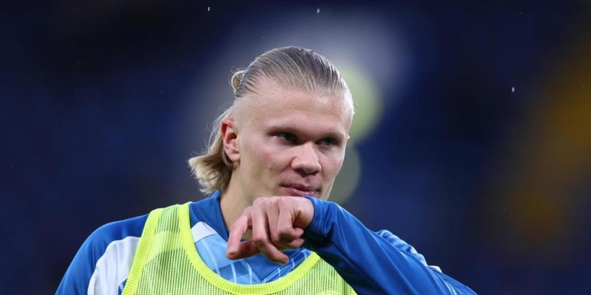 Ya son seis partidos: Pep Guardiola, de nuevo sin Haaland