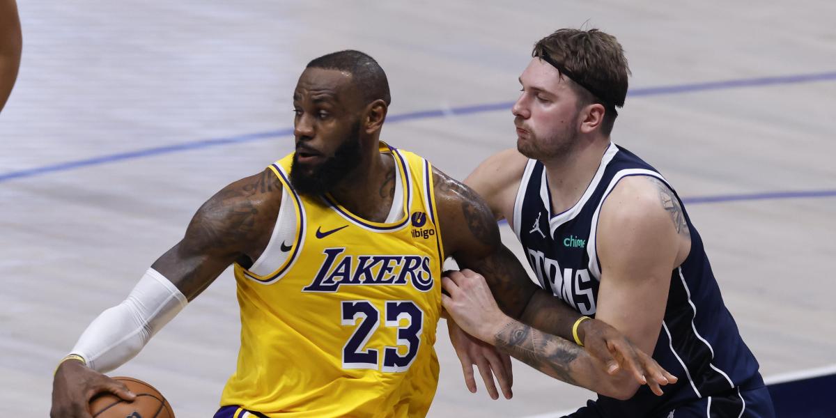 Doncic rebaja la euforia de LeBron pese a su fatiga: “Me estoy haciendo viejo”