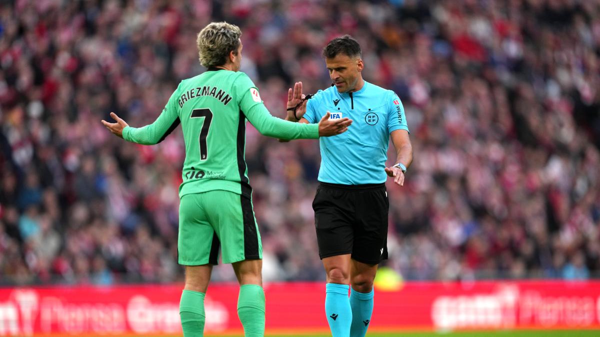 ¡Gil Manzano pitará el Atlético-Levante!