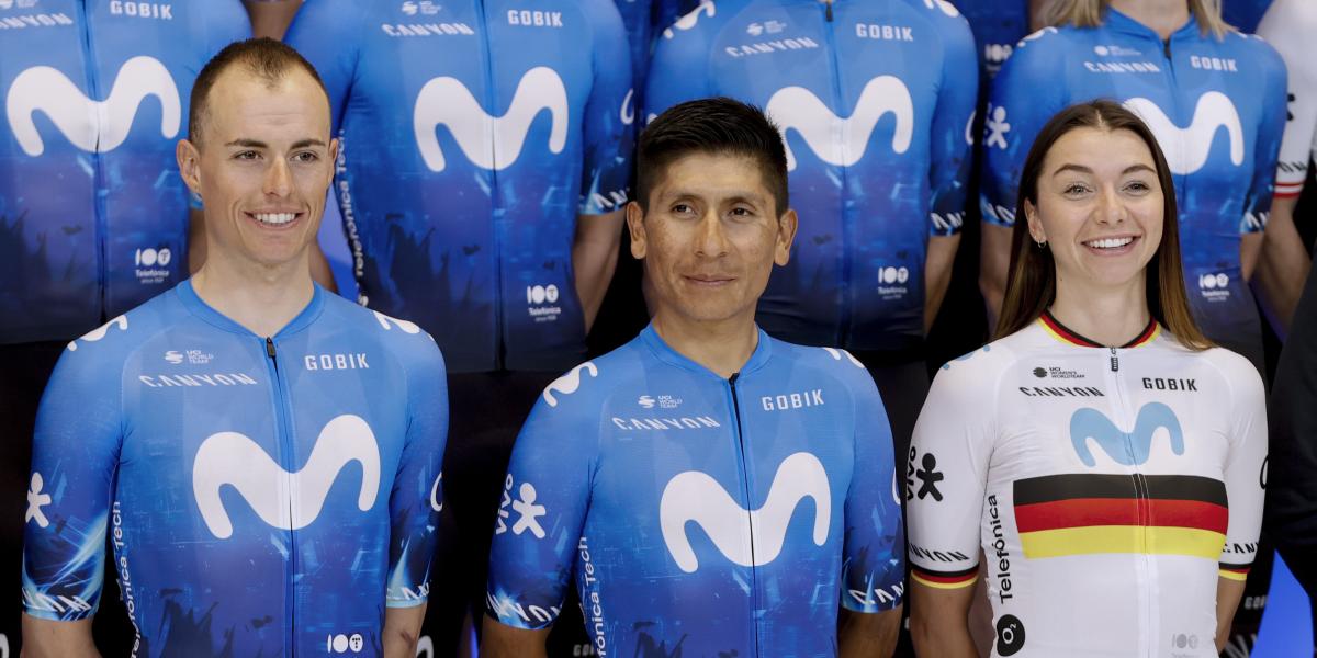Movistar se presenta con 10 fichajes, Enric Mas de líder y el retorno de Quintana