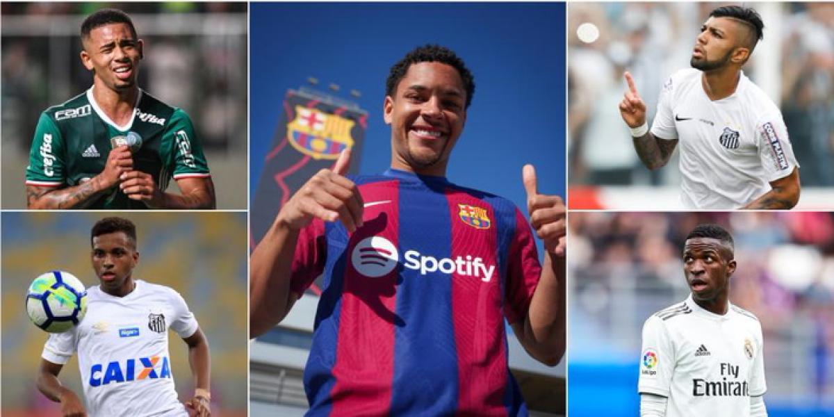 Vitor Roque supera las cifras de los últimos cracks brasileños en Europa