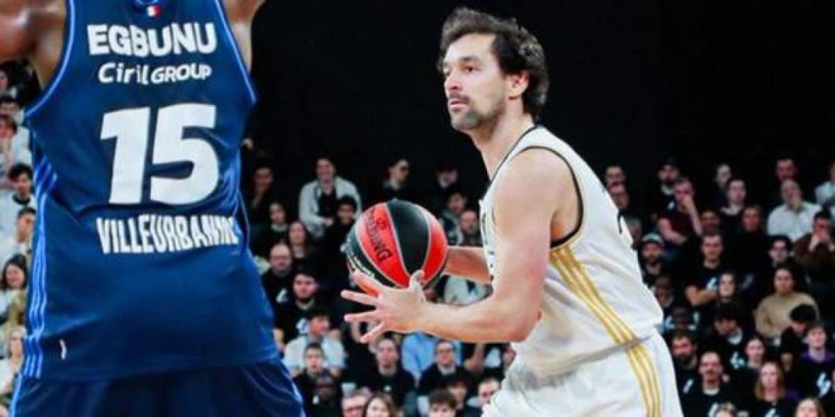 76-77: El Real Madrid sobrevive en la pista del Asvel Villeurbanne