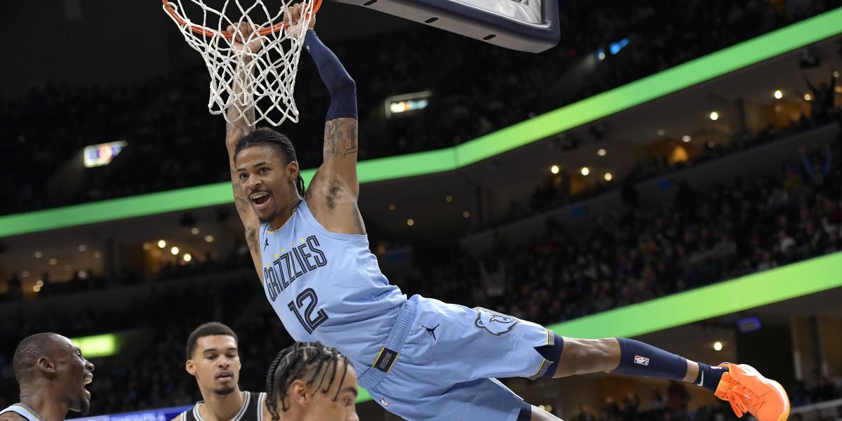 Ja Morant y Santi Aldama se lo pasan en grande ante Wembanyama y sus Spurs