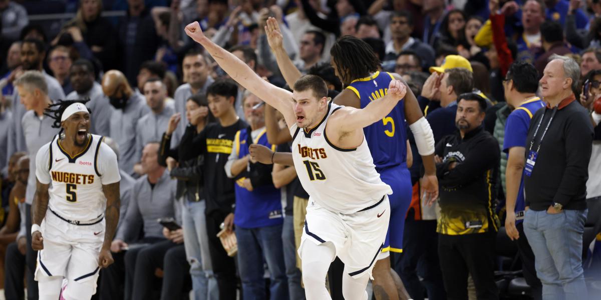 Nikola Jokic culmina la remontada de los Nuggets con un triplazo sobre la bocina