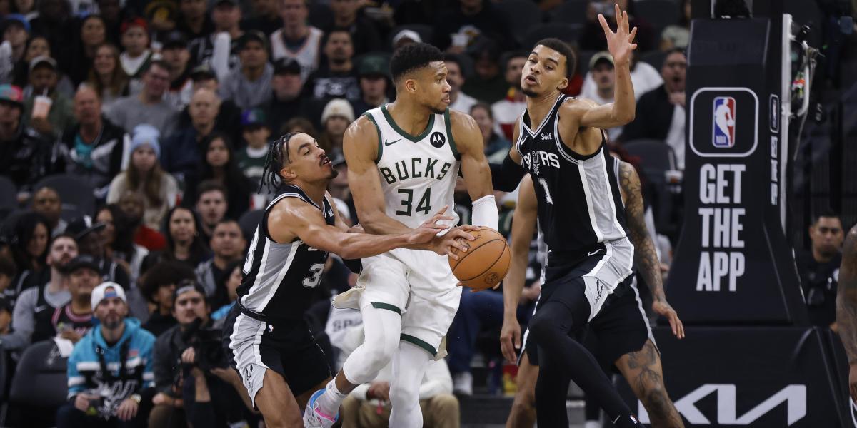 Wembanyama brilla con luz propia pero Antetokounmpo es demasiado