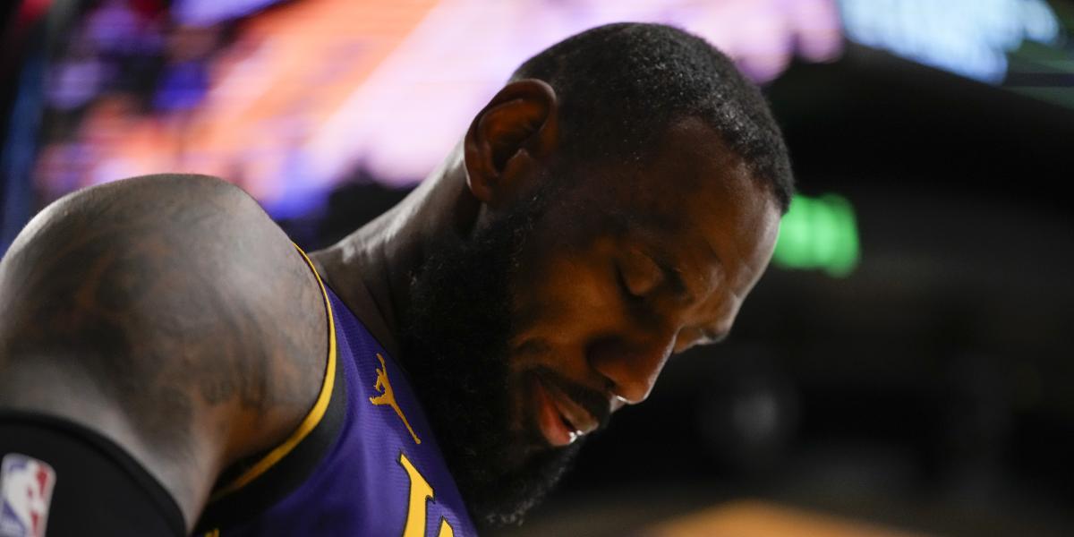 LeBron James se cansa de la situación en sus Lakers: Mi hijo podría jugar con nosotros