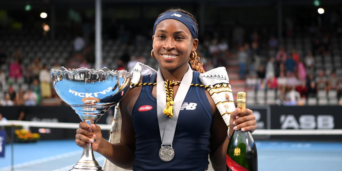 Coco Gauff gana a Svitolina y repite victoria en el torneo de Auckland