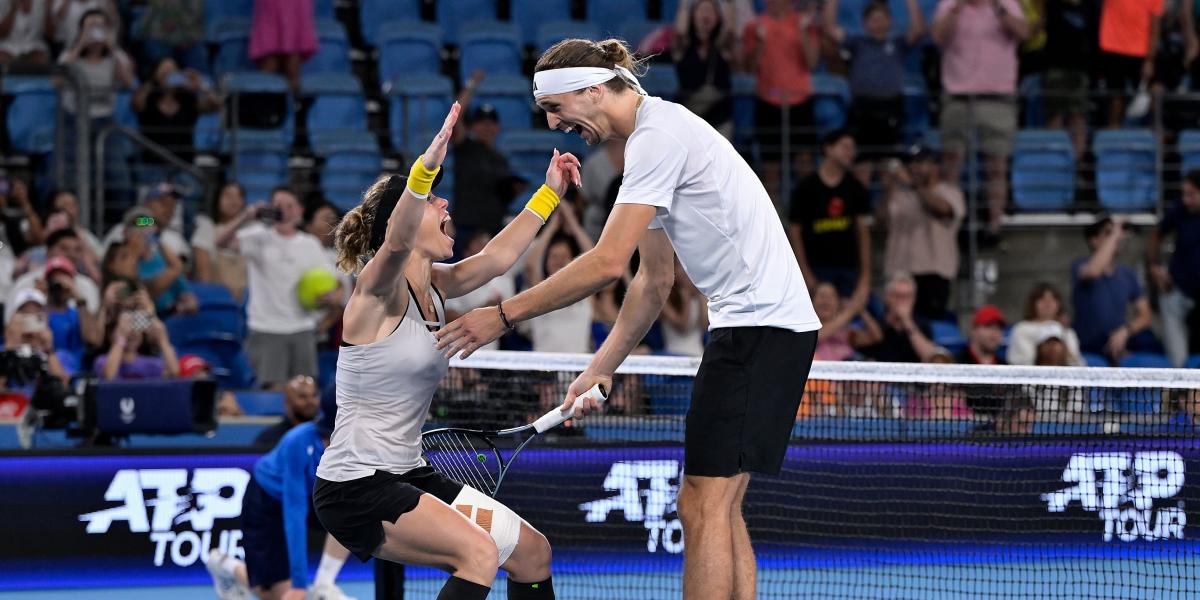 Los alemanes Zverev y Siegemund encabezan los aspirantes del dobles mixto olímpico