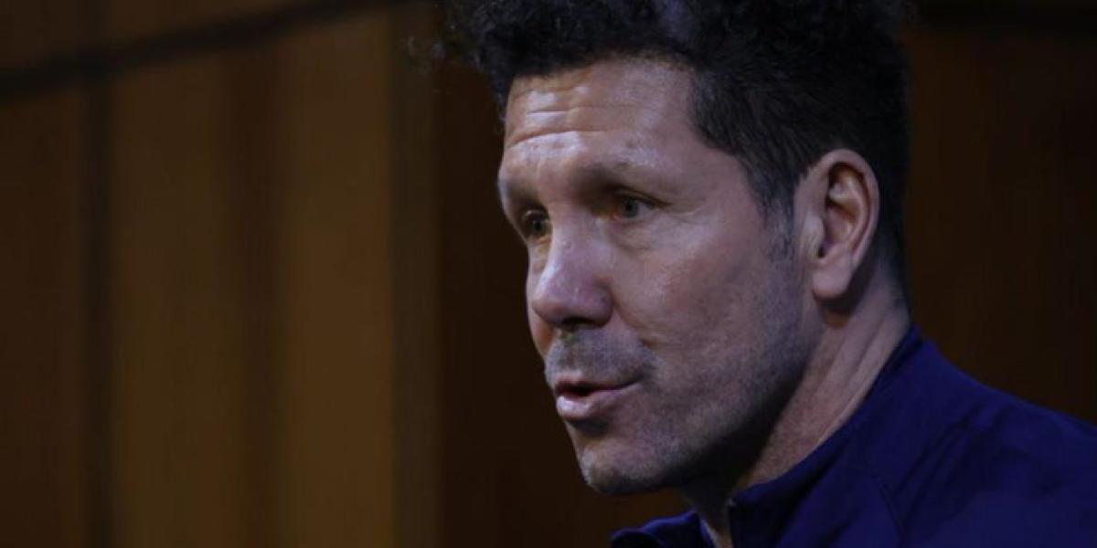 Simeone cauto con el partido de Supercopa ante el Real Madrid