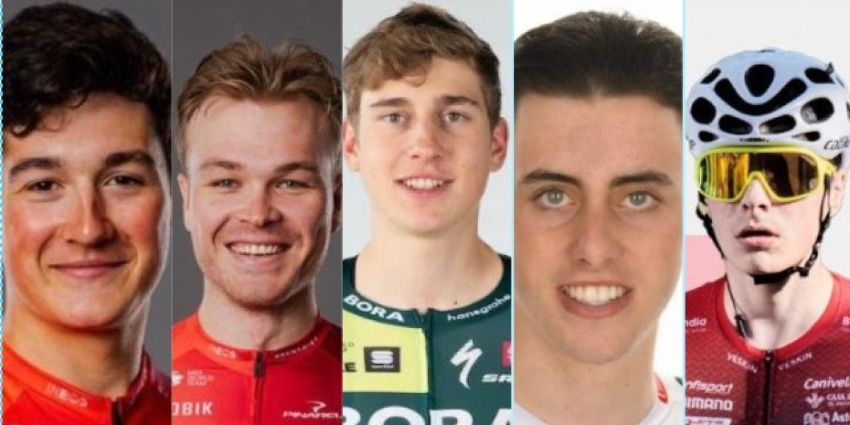 Los cinco ciclistas más jóvenes del pelotón ciclista mundial y uno es Markel Beloki