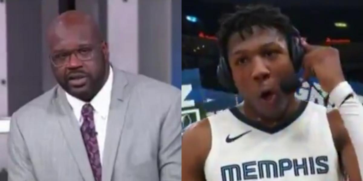 Así reacciona el jugador más joven de la NBA al reconocer la voz de Shaquille ONeal