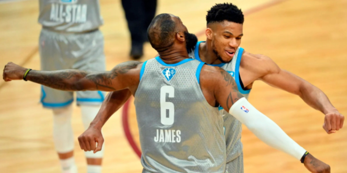 LeBron James y Giannis Antetokounmpo arrasan en las votaciones para el All-Star