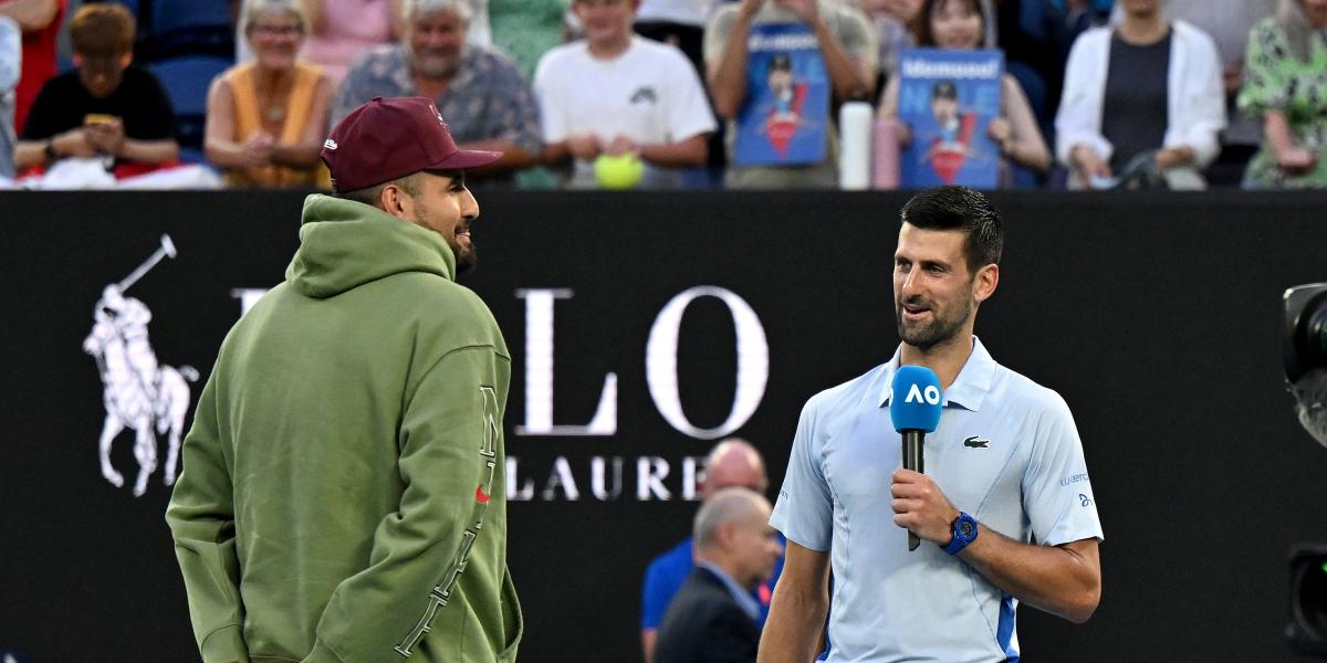 Nick Kyrgios formará pareja con Djokovic en Brisbane