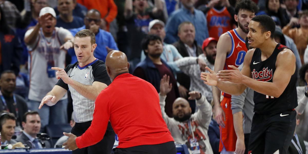 Lío en la NBA: los Blazers pedirán repetir el final del partido contra los Thunder