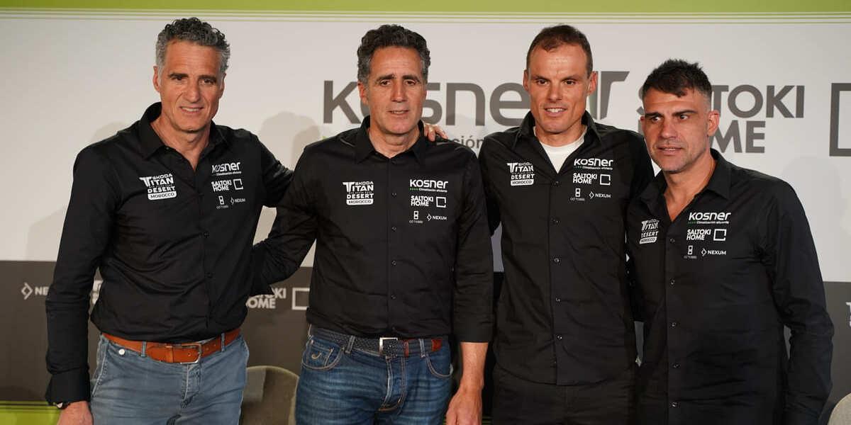 Kosner - Saltoki Home, Induráin vuelve al equipo más numeroso en la historia de la Titan Desert