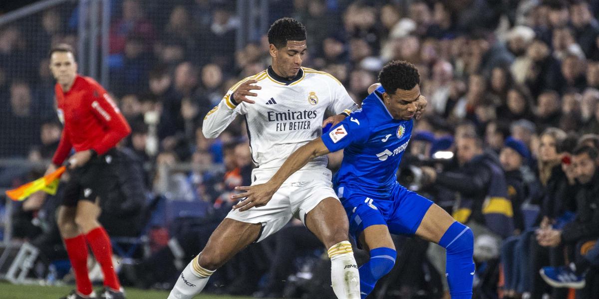 Getafe-Real Madrid, en imágenes