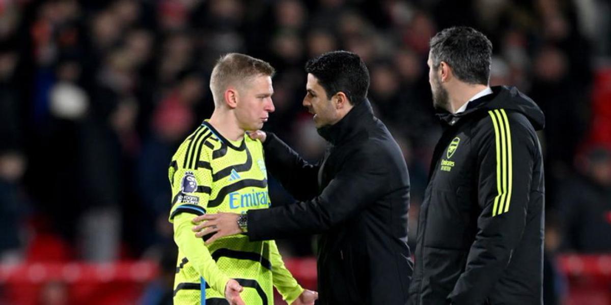 El Arteta más bromista: así definió la relación de Zinchenko y White tras su encontronazo