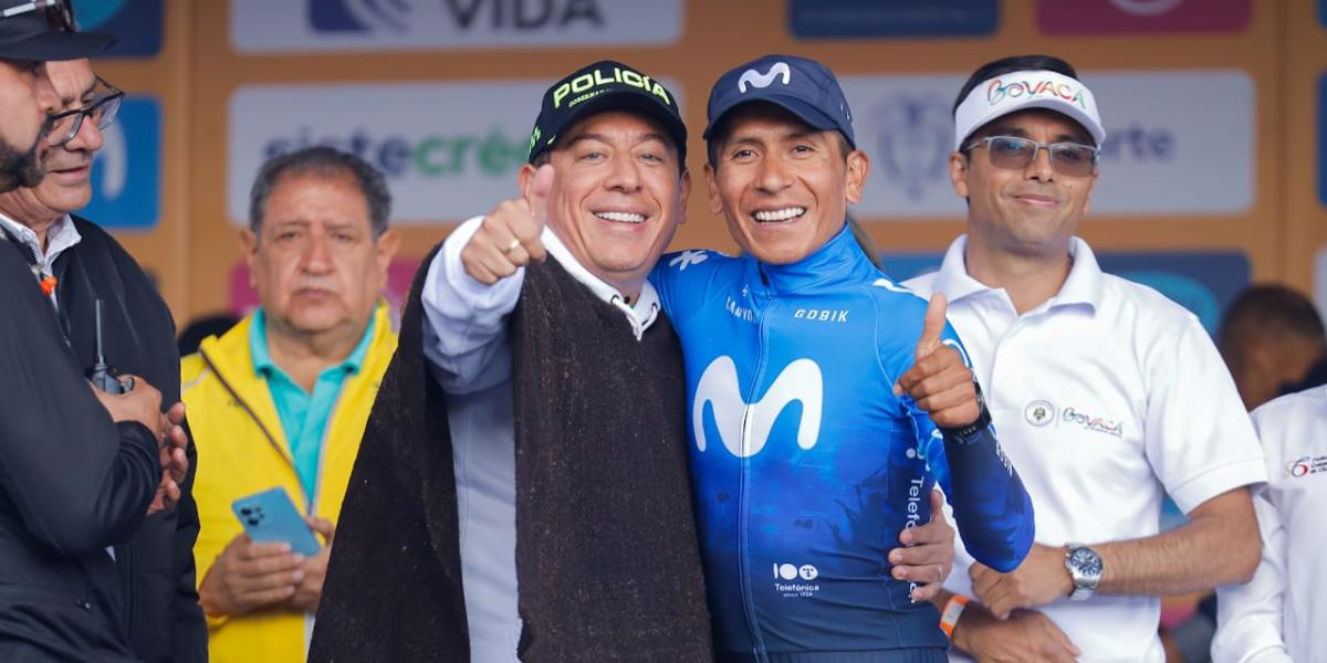 Nairo Quintana desata la locura en la presentación del Tour Colombia