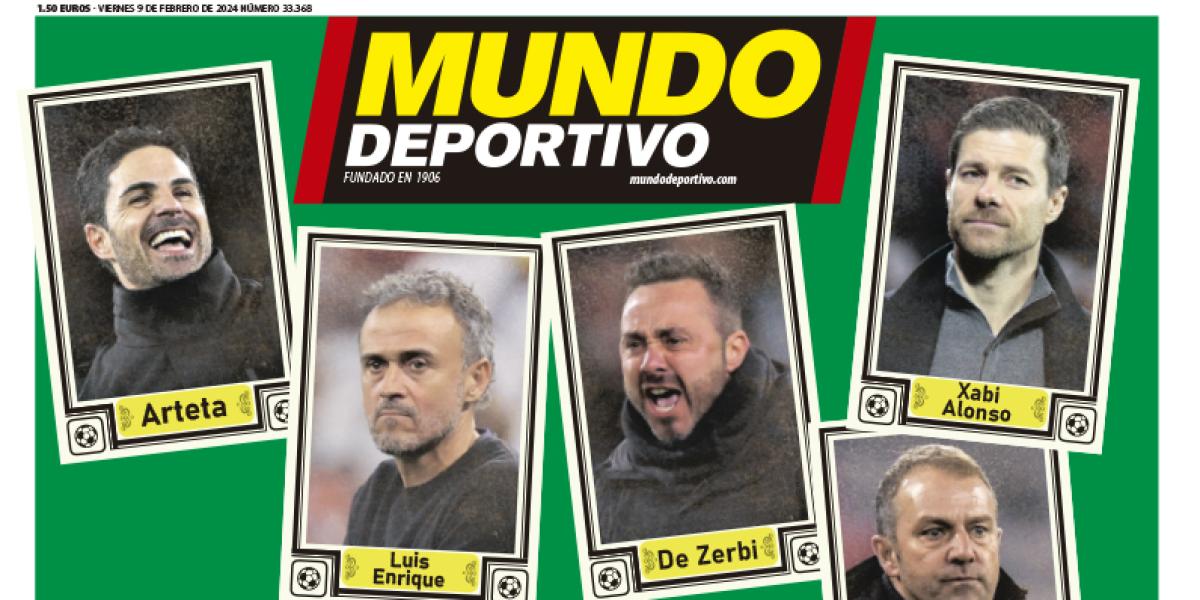 Portada de Mundo Deportivo del viernes 9 de febrero de 2024