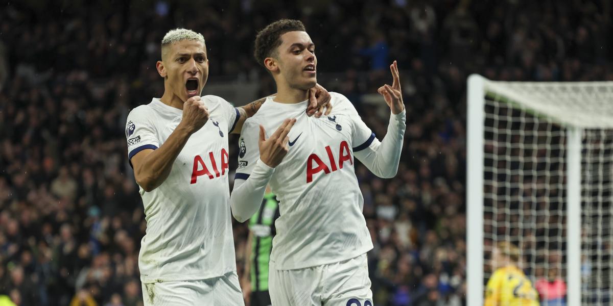 Ansu acaricia el gol pero el Tottenham frustra al Brighton en el 97