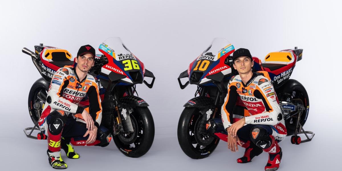 El equipo Repsol Honda presenta su nueva moto en Madrid